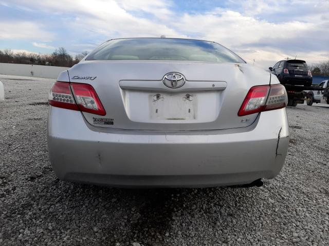 4T1BF3EK9BU717247 - 2011 TOYOTA CAMRY BASE SILVER photo 6