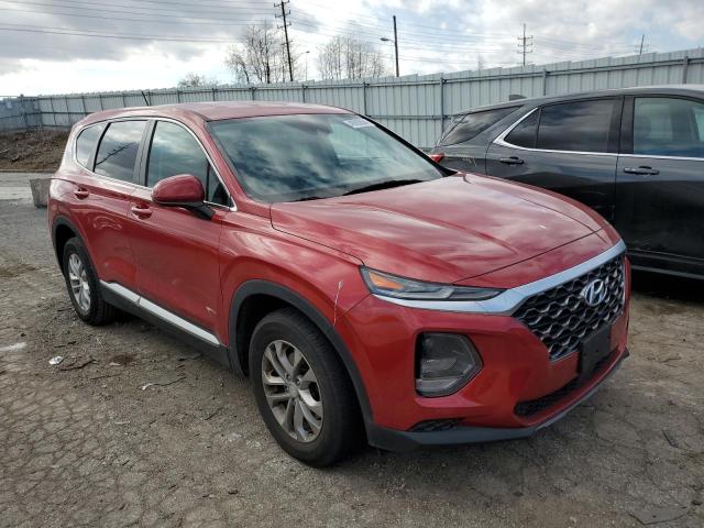 5NMS2CAD5KH116903 - 2019 HYUNDAI SANTA FE SE RED photo 4