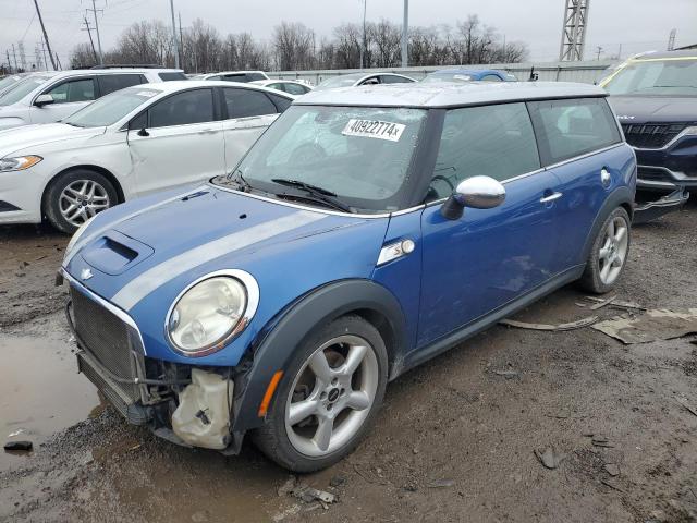 WMWMM33518TP71265 - 2008 MINI COOPER S CLUBMAN BLUE photo 1