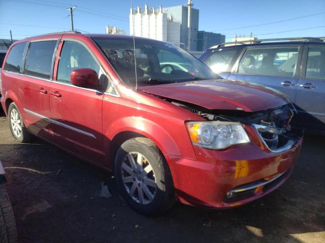 2C4RC1BG4ER211178 - 2014 CHRYSLER TOWN & COU TOURING ბურგუნდია ფოტო 4