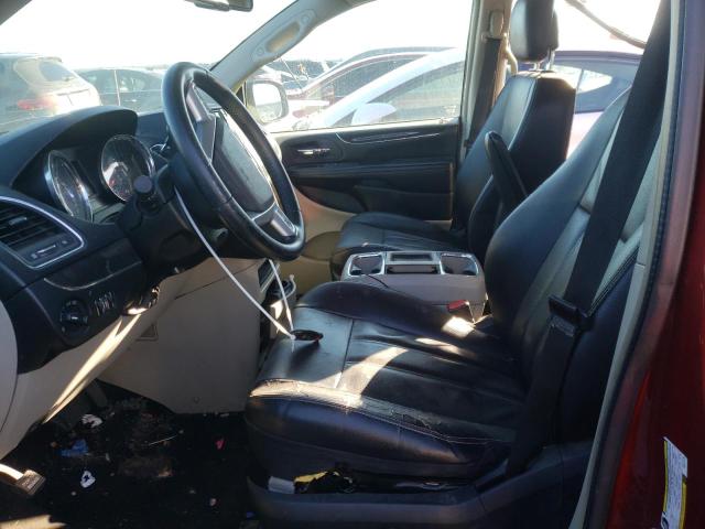 2C4RC1BG4ER211178 - 2014 CHRYSLER TOWN & COU TOURING ბურგუნდია ფოტო 7