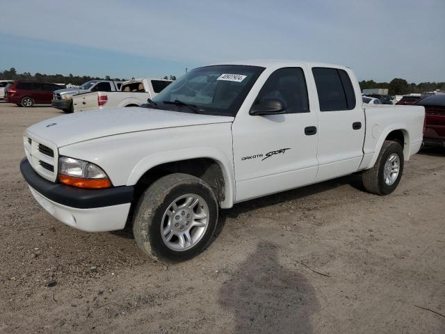 2002 DODGE DAKOTA QUAD SPORT, 