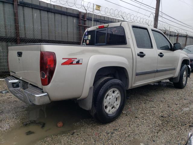 1GCDS136768243820 - 2006 CHEVROLET COLORADO TAN photo 3