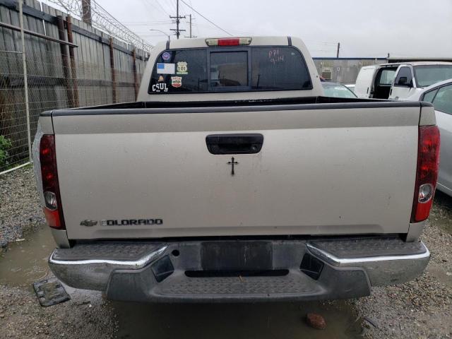 1GCDS136768243820 - 2006 CHEVROLET COLORADO TAN photo 6