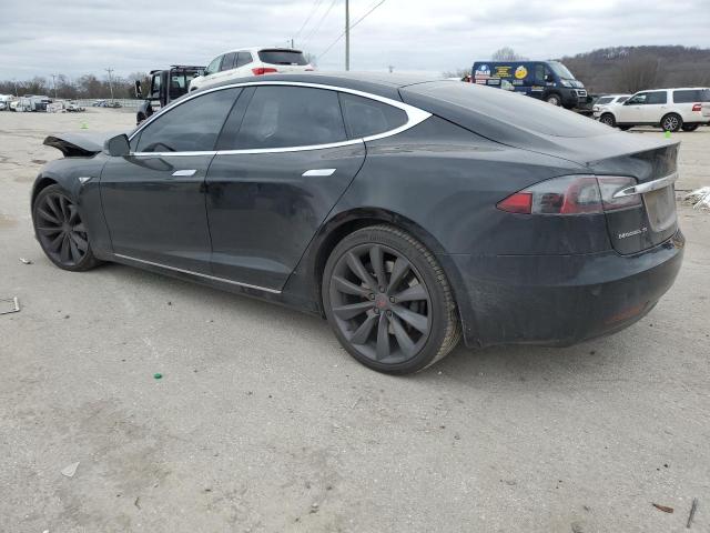 5YJSA1E26GF155573 - 2016 TESLA MODEL S შავი ფოტო 2