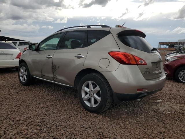 JN8AZ18W09W161441 - 2009 NISSAN MURANO S BEIGE photo 2