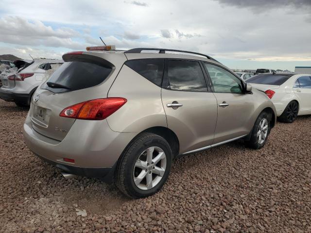 JN8AZ18W09W161441 - 2009 NISSAN MURANO S BEIGE photo 3