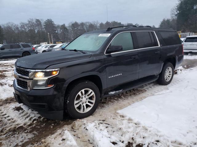 1GNSKHKC7KR402158 - 2019 CHEVROLET SUBURBAN K1500 LT BLACK photo 1