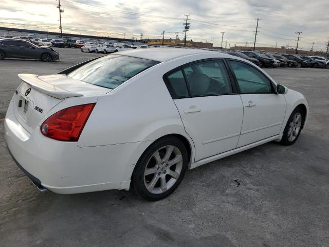 1N4BA41E18C817176 - 2008 NISSAN MAXIMA SE WHITE photo 3