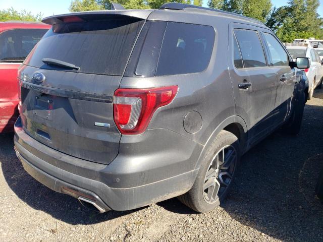 1FM5K8GT9HGB54011 - 2017 FORD EXPLORER SPORT GRAY photo 3