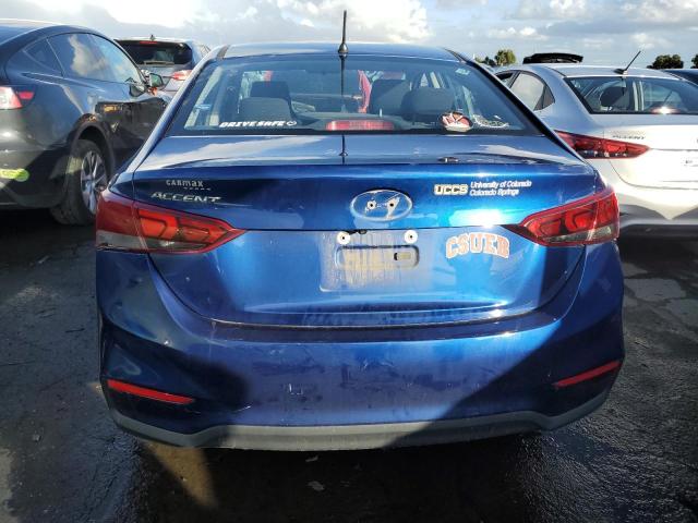 3KPC24A32JE028107 - 2018 HYUNDAI ACCENT SE BLUE photo 6