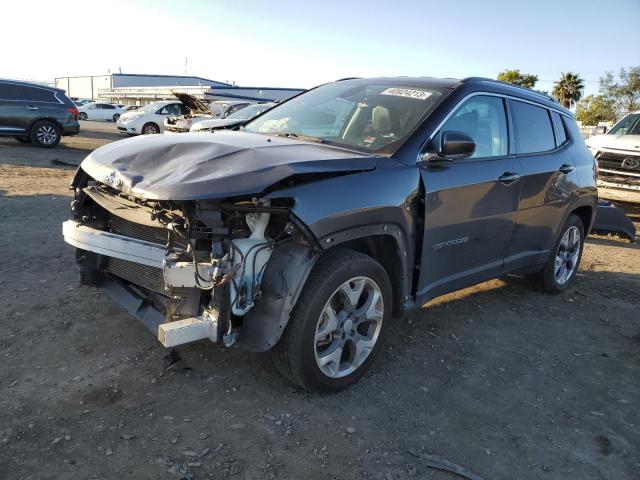 3C4NJCCB0LT125668 - 2020 JEEP COMPASS LIMITED BLACK photo 1