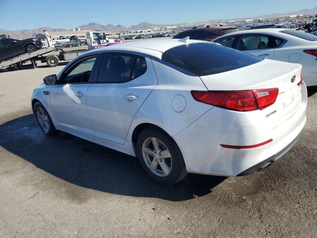 5XXGM4A79FG519755 - 2015 KIA OPTIMA LX WHITE photo 2