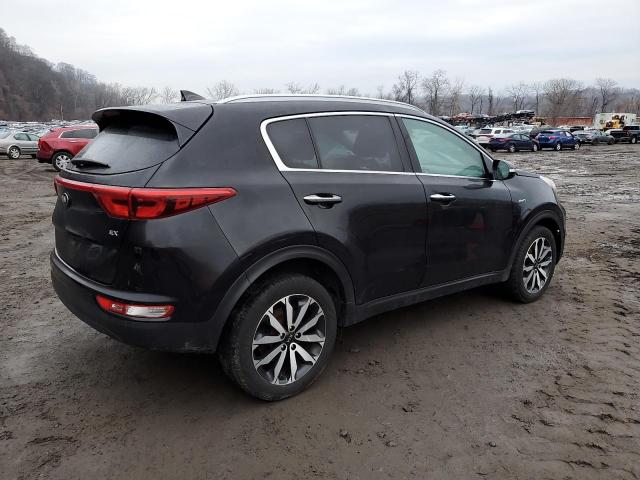 KNDPNCACXK7588543 - 2019 KIA SPORTAGE EX BLACK photo 3