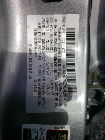 JM3TB3MV1A0214292 - 2010 MAZDA CX-9 GRAY photo 13