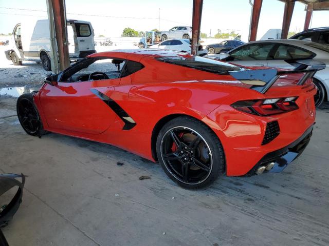 1G1Y82D41L5109149 - 2020 CHEVROLET CORVETTE STINGRAY 3LT RED photo 2