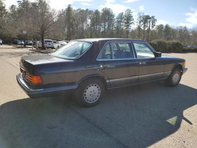 WDBCA35E0LA537772 - 1990 MERCEDES-BENZ 420 SEL BLACK photo 3