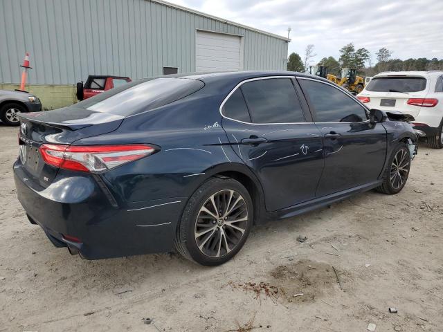 4T1B11HK3JU657186 - 2018 TOYOTA CAMRY L BLUE photo 3