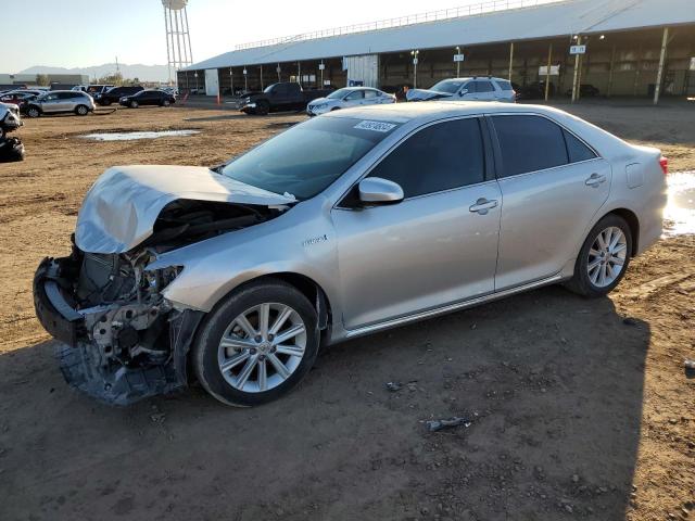 4T1BD1FK4CU033975 - 2012 TOYOTA CAMRY HYBRID SILVER photo 1