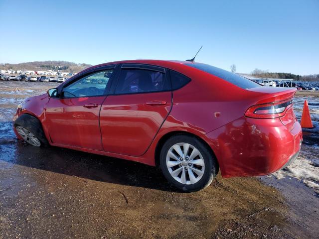 1C3CDFDH9ED697192 - 2014 DODGE DART SE AERO RED photo 2