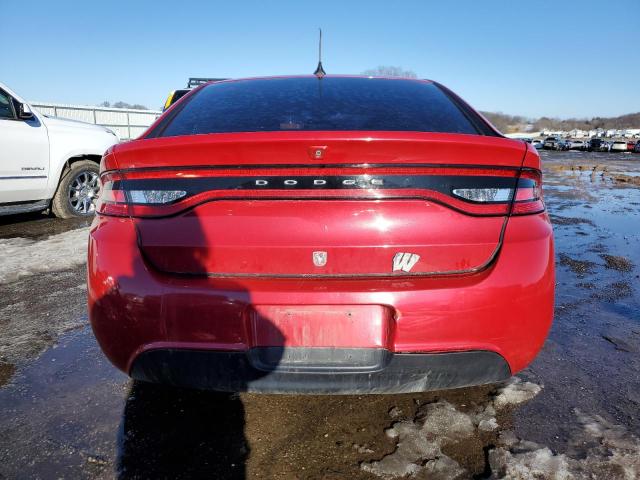 1C3CDFDH9ED697192 - 2014 DODGE DART SE AERO RED photo 6