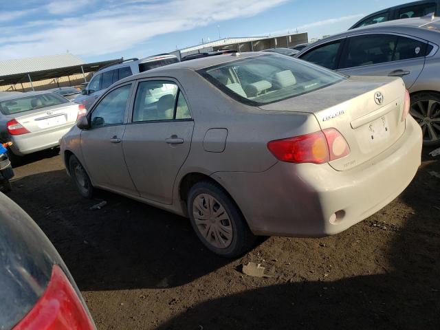 1NXBU4EE5AZ323703 - 2010 TOYOTA COROLLA BASE GOLD photo 2