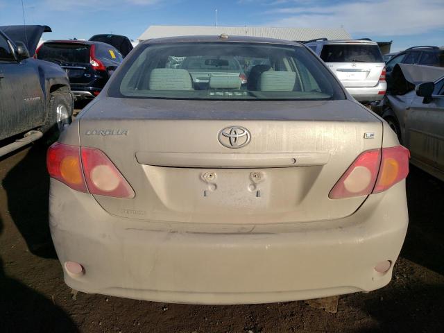 1NXBU4EE5AZ323703 - 2010 TOYOTA COROLLA BASE GOLD photo 6