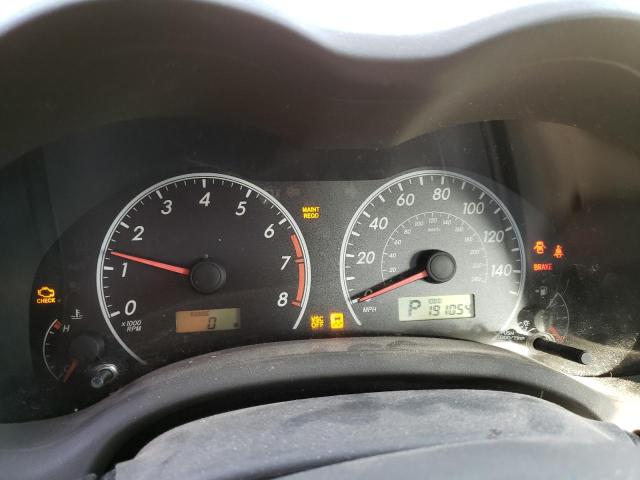 1NXBU4EE5AZ323703 - 2010 TOYOTA COROLLA BASE GOLD photo 9