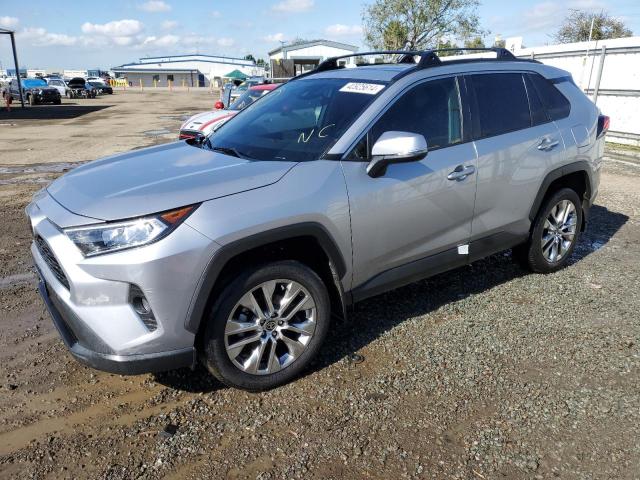 2T3C1RFV4MC111218 - 2021 TOYOTA RAV4 XLE PREMIUM SILVER photo 1