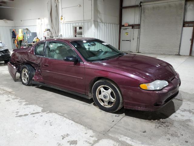 2G1WW12E849396108 - 2004 CHEVROLET MONTECARLO LS BURGUNDY photo 4