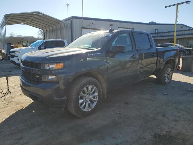 1GCPYBEHXKZ359291 - 2019 CHEVROLET SILVERADO K1500 CUSTOM CHARCOAL photo 1