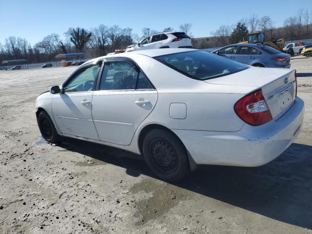 JTDBE32K030234105 - 2003 TOYOTA CAMRY LE WHITE photo 2