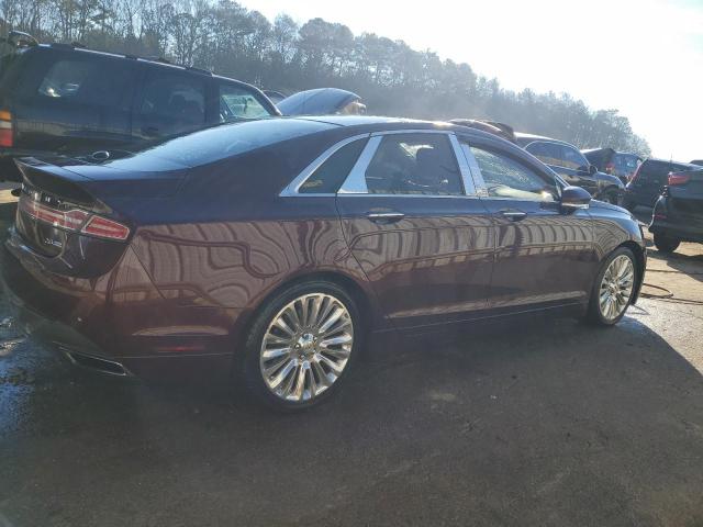 3LN6L2J9XDR803992 - 2013 LINCOLN MKZ BURGUNDY photo 3