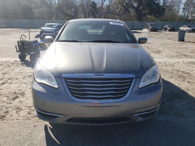 1C3CCBAB7CN295402 - 2012 CHRYSLER 200 LX GRAY photo 5