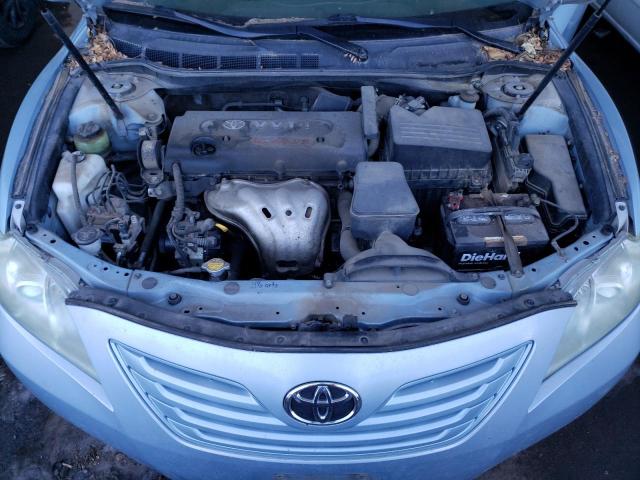 4T1BE46K47U629916 - 2007 TOYOTA CAMRY CE BLUE photo 11