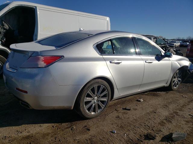 19UUA8F38DA018570 - 2013 ACURA TL SE SILVER photo 3