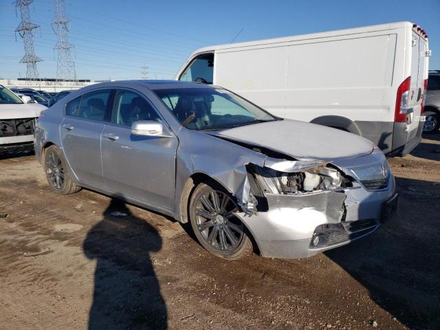 19UUA8F38DA018570 - 2013 ACURA TL SE SILVER photo 4