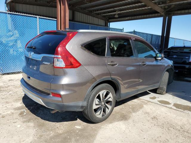 5J6RM4H97FL131482 - 2015 HONDA CR-V TOURING TAN photo 3