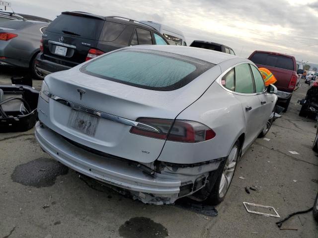 5YJSA1S12EFP50042 - 2014 TESLA MODEL S ვერცხლისფერი ფოტო 3