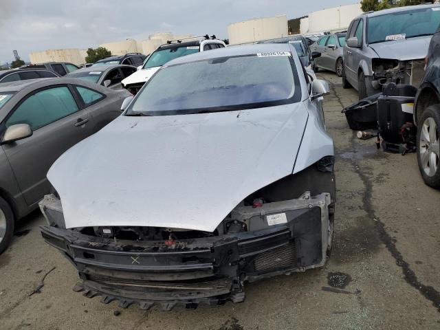 5YJSA1S12EFP50042 - 2014 TESLA MODEL S ვერცხლისფერი ფოტო 5