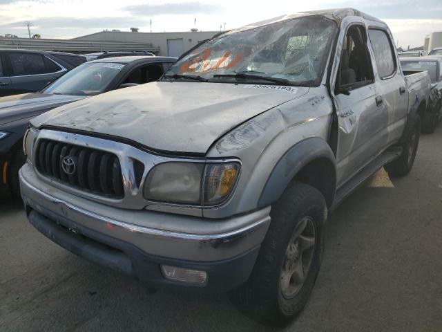 5TEGN92N41Z877668 - 2001 TOYOTA TACOMA DOUBLE CAB PRERUNNER SILVER photo 1