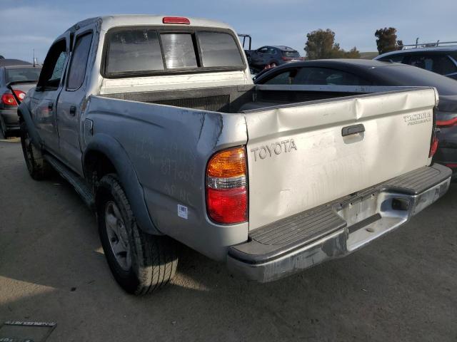 5TEGN92N41Z877668 - 2001 TOYOTA TACOMA DOUBLE CAB PRERUNNER SILVER photo 2