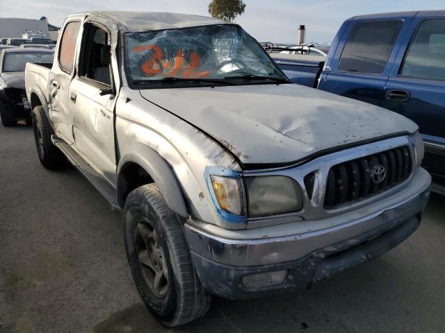 5TEGN92N41Z877668 - 2001 TOYOTA TACOMA DOUBLE CAB PRERUNNER SILVER photo 4