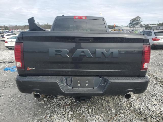 1C6RR6HT4JS219393 - 2018 RAM 1500 SPORT BLACK photo 6