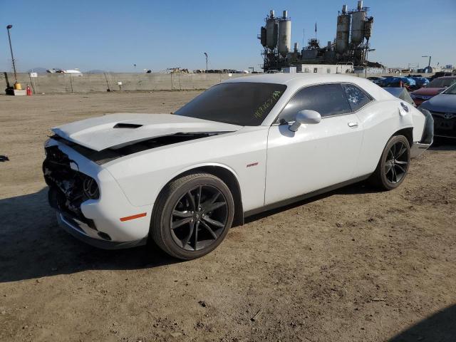 2C3CDZAG0JH297094 - 2018 DODGE CHALLENGER SXT WHITE photo 1