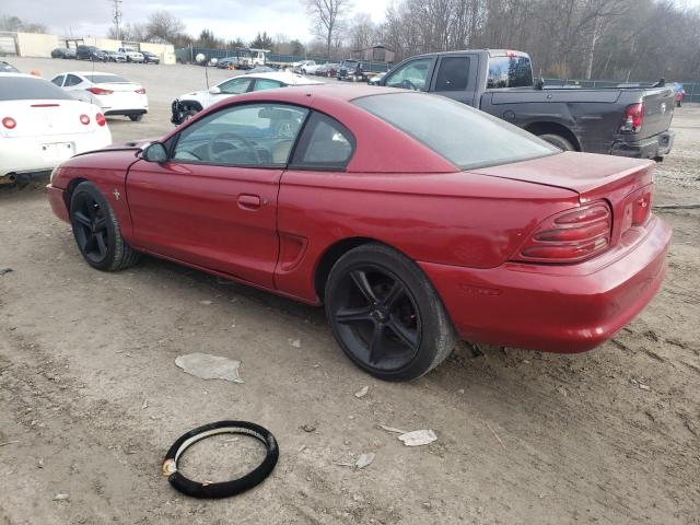 1FALP4044SF262760 - 1995 FORD MUSTANG RED photo 2