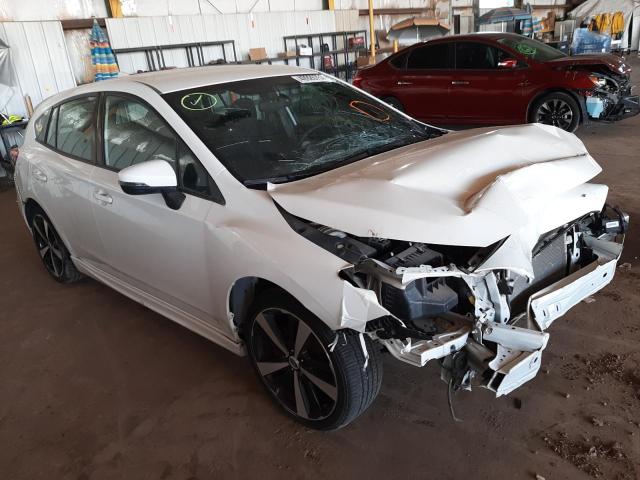 4S3GTAK66H3718420 - 2017 SUBARU IMPREZA SPORT WHITE photo 4