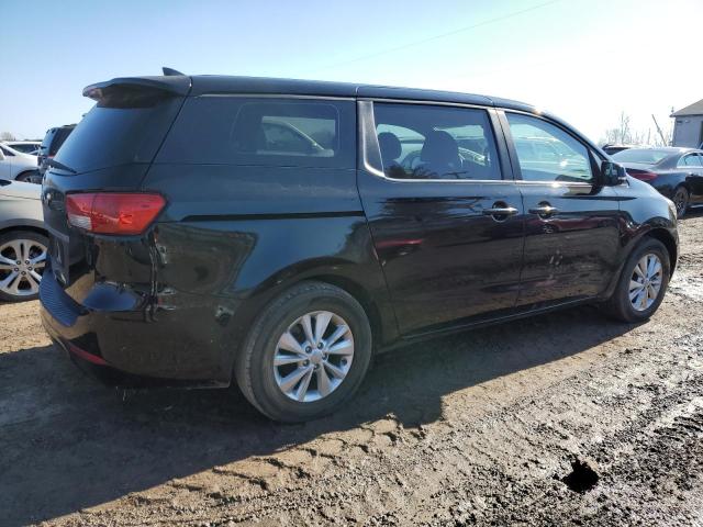 KNDMA5C17F6015620 - 2015 KIA SEDONA L BLACK photo 3