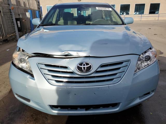 4T1BE46K49U846241 - 2009 TOYOTA CAMRY BASE BLUE photo 5