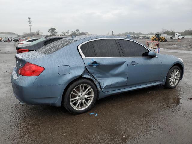 JNKBV61F78M262374 - 2008 INFINITI G35 BLUE photo 3